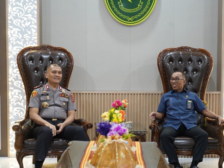 Kapolda Sulbar dan Pengadilan Tinggi Sulbar Komitmen Tingkatkan Penegakan Hukum