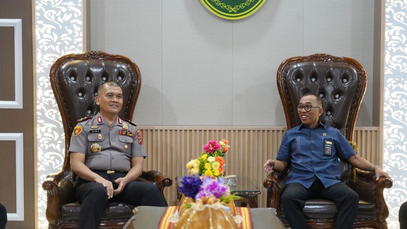 Kapolda Sulbar dan Pengadilan Tinggi Sulbar Komitmen Tingkatkan Penegakan Hukum
