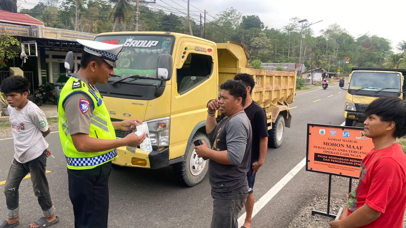 Polantas Sulbar, Samsat dan Jasa Raharja Edukasi Kepatuhan Pajak Kendaraan