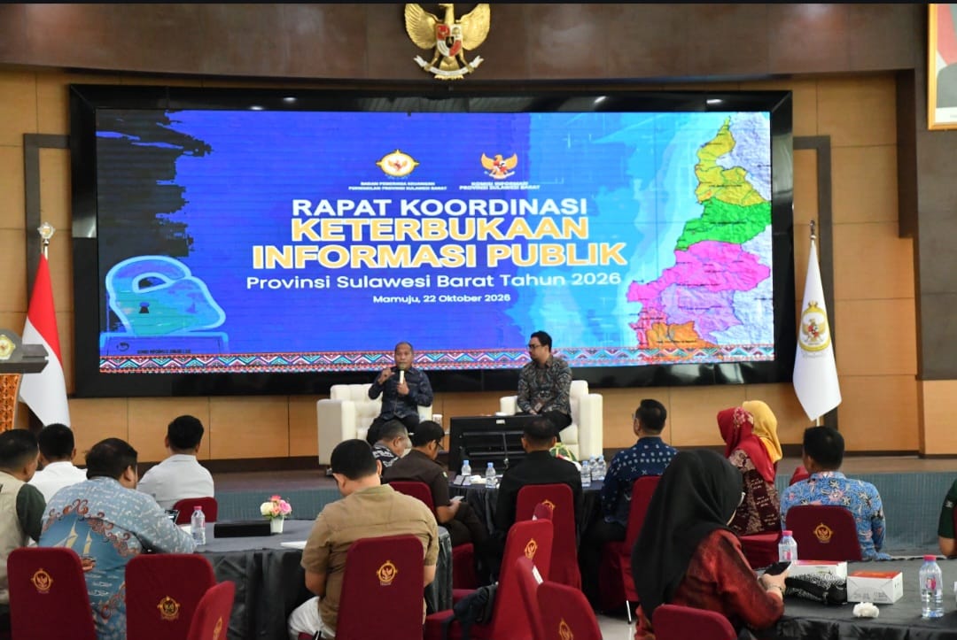 BPK – KIP Sulbar Rakor Keterbukaan Informasi Publik, Fondasi Membangun Pemerintah